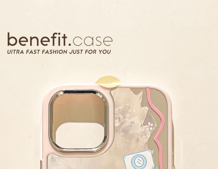 Case Mirrored Phone Cat