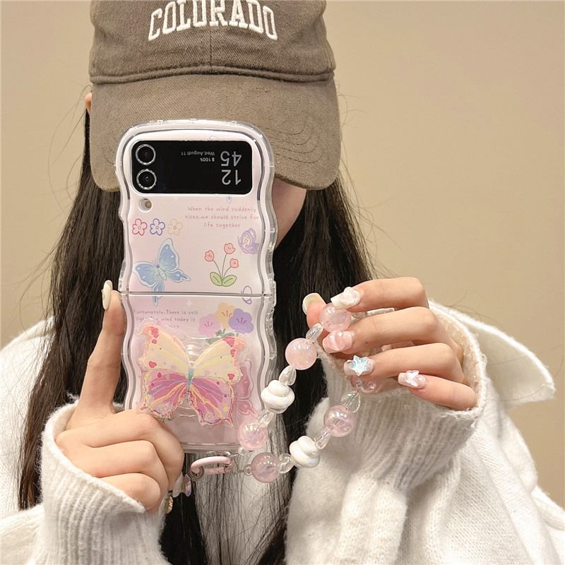 Butterfly Flower Mobile Phone  Case