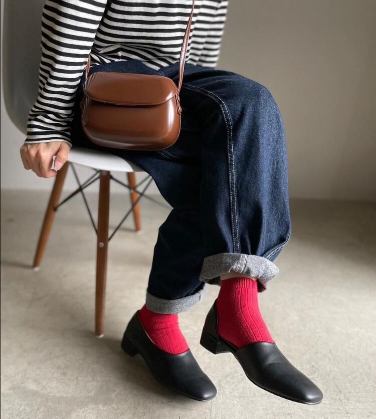 Bag Leather Faux Crossbody Plain Flap