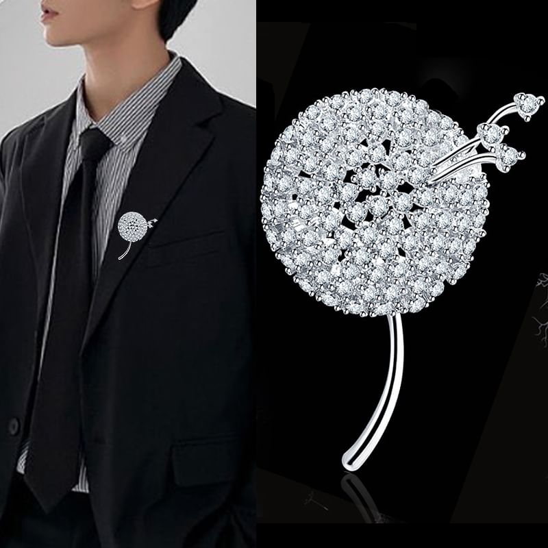Rhinestone Alloy Brooch (Various Designs)
