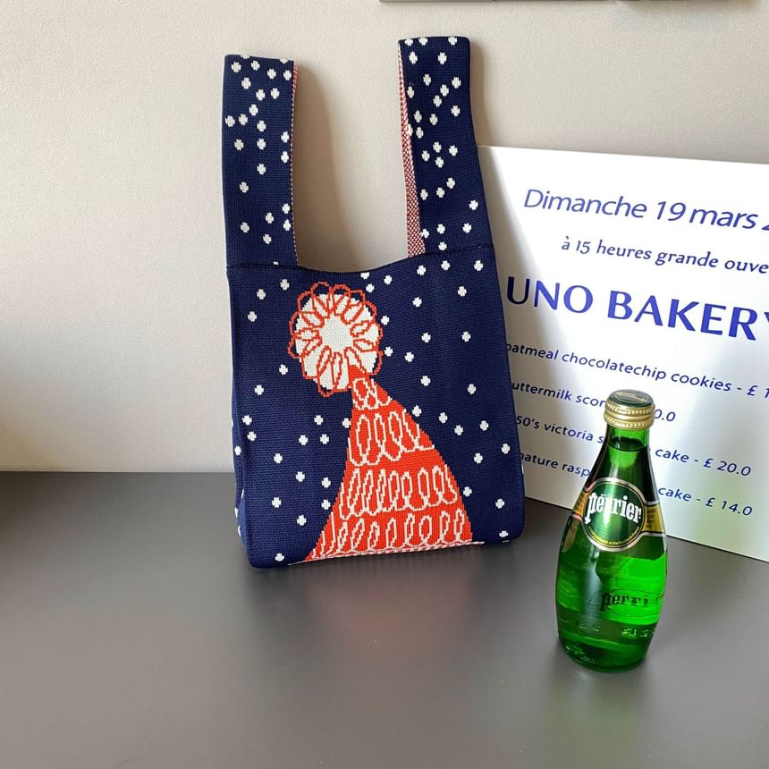 Small Bag Tote ) Designs Christmas ( Various Knit