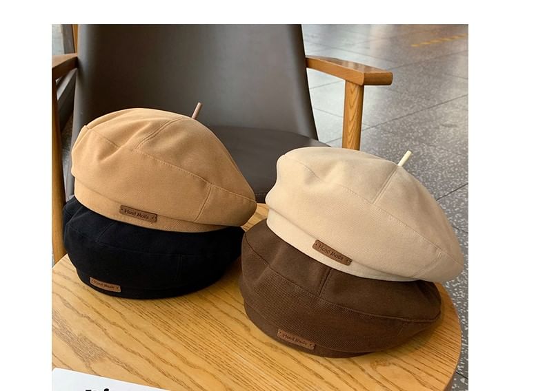 Panel Plain Beret