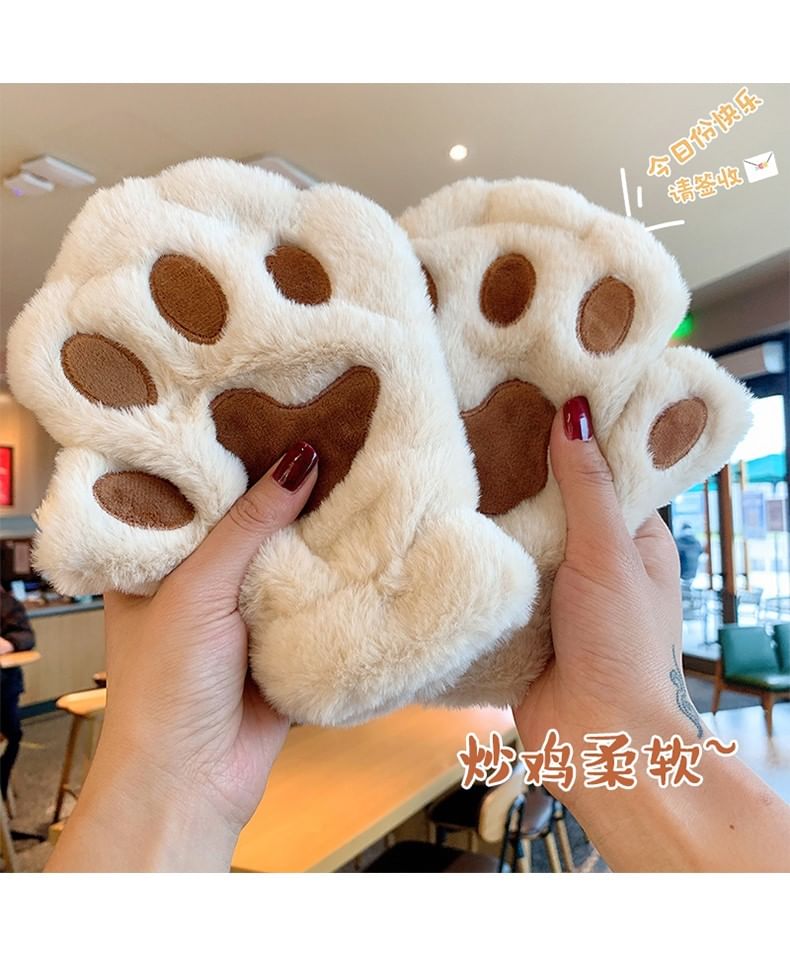 Fingerless Paw Gloves Cat