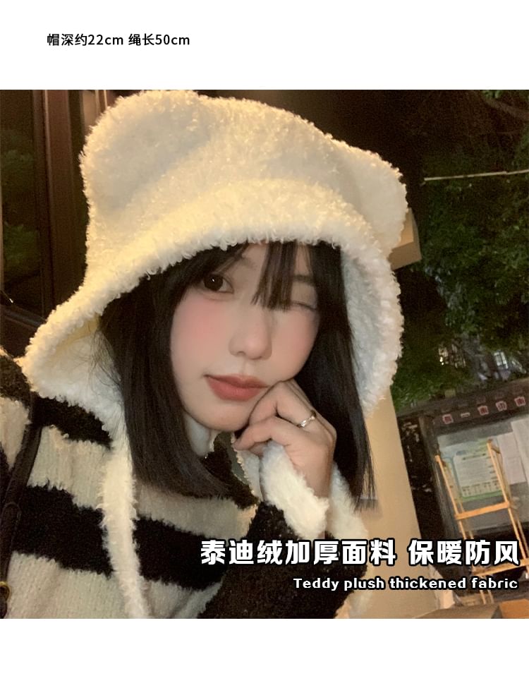 Bonnet Bear Hat Ear Chenille