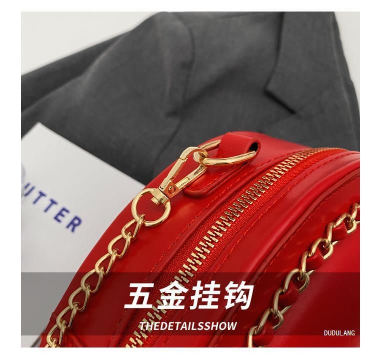 Crossbody Heart Chained Bag