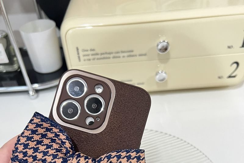 Houndstooth Bow Phone Case