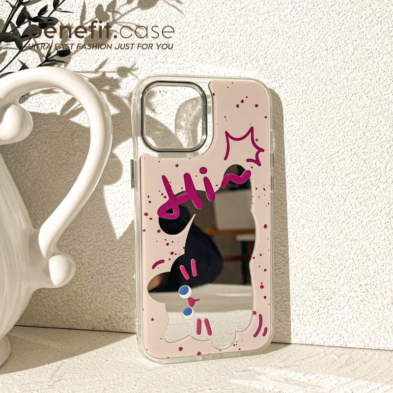 Case Phone Mirrored Animal