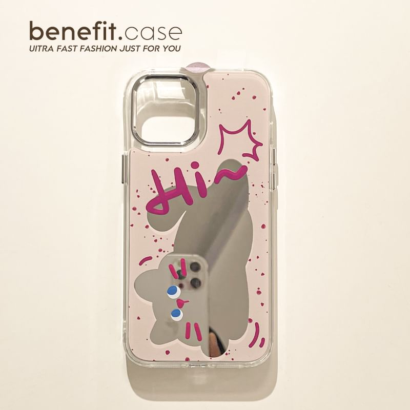 Case Phone Mirrored Animal