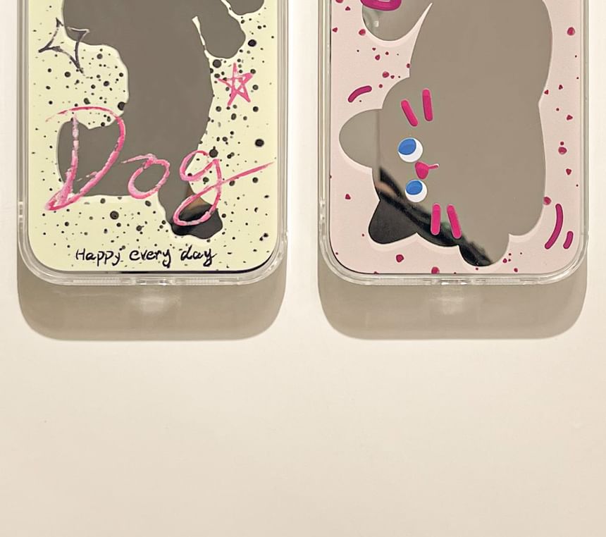 Case Phone Mirrored Animal