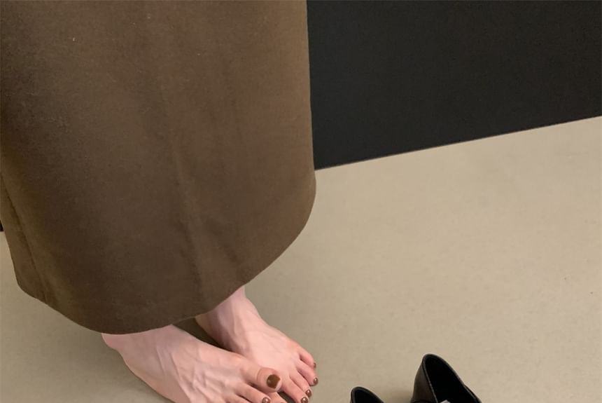 Mary Square Flats Toe Jane