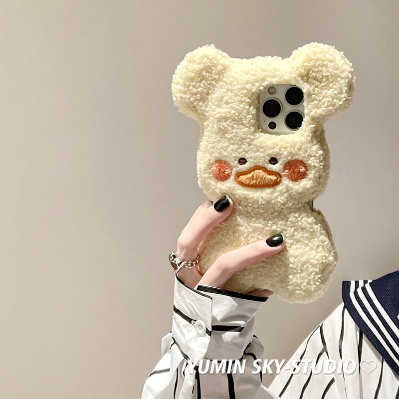 Phone Duck Case Chenille