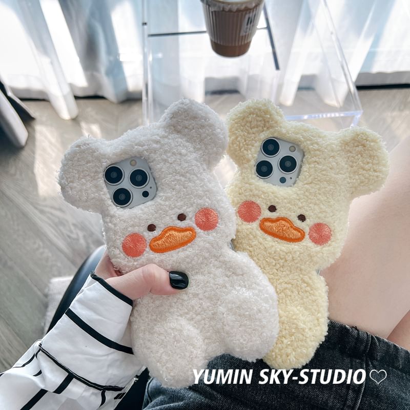 Phone Duck Case Chenille
