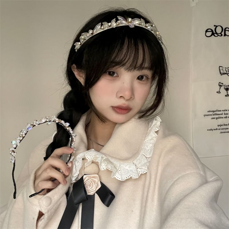 Rhinestone Faux Crystal Headband