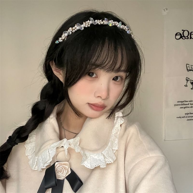 Rhinestone Faux Crystal Headband