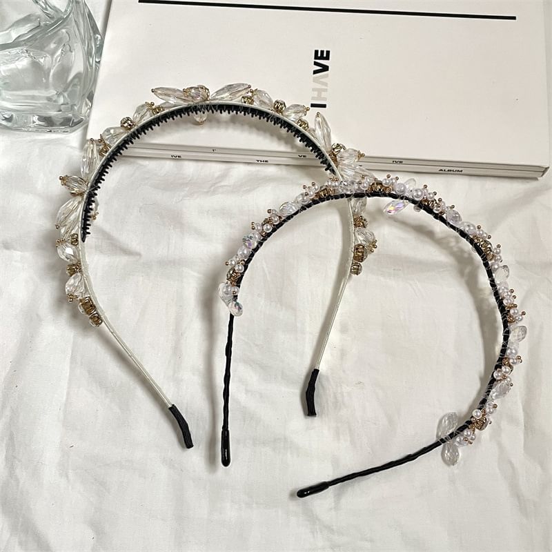 Rhinestone Faux Crystal Headband