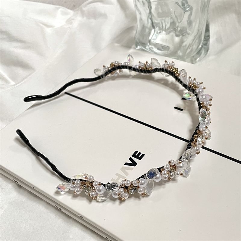 Rhinestone Faux Crystal Headband