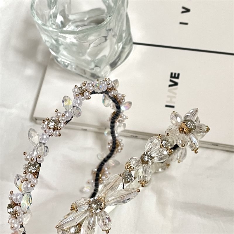 Rhinestone Faux Crystal Headband