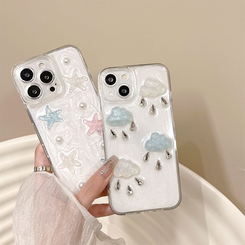 Cloud Starfish Phone Case / Rain