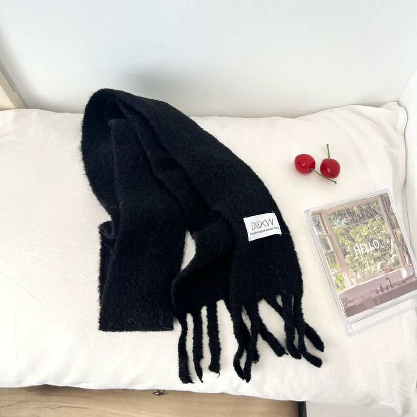 Scarf Plain Fringe