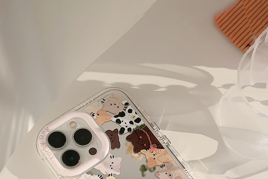 Mirrored Cat Phone Case