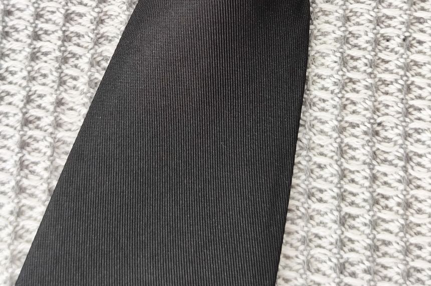 Plain Pre-Tied Necktie