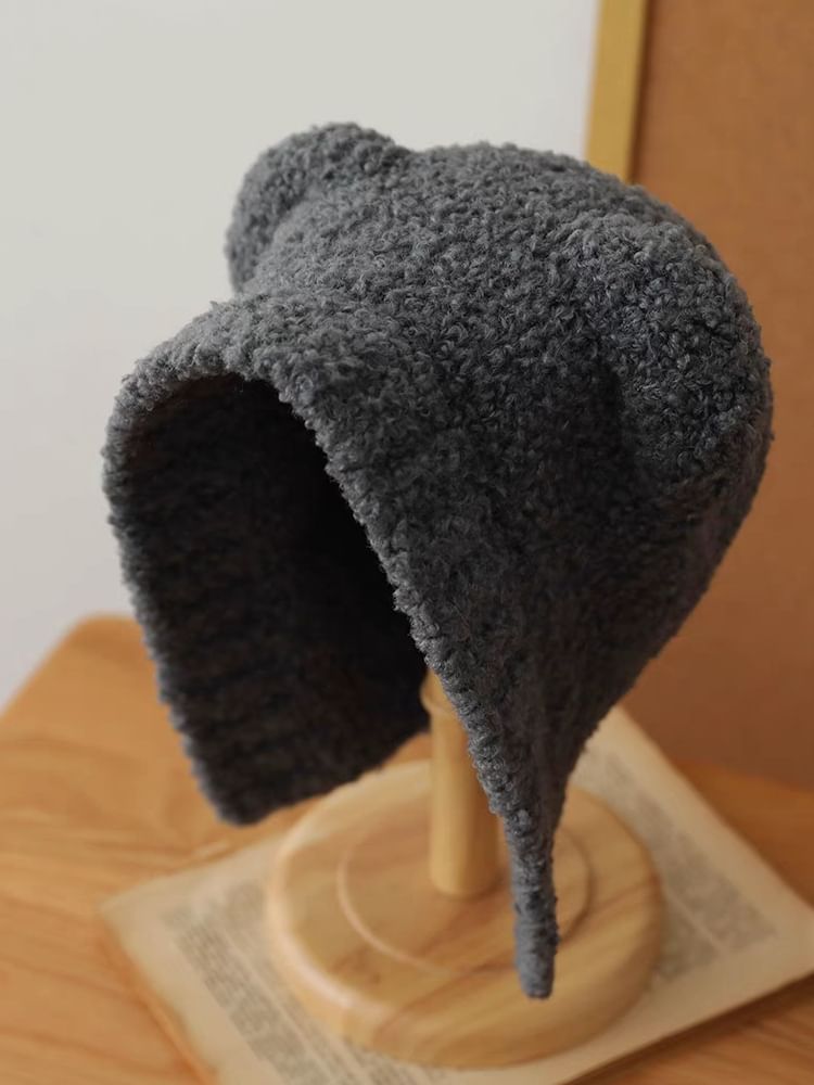 Fleece Hat Bonnet Ear Bear