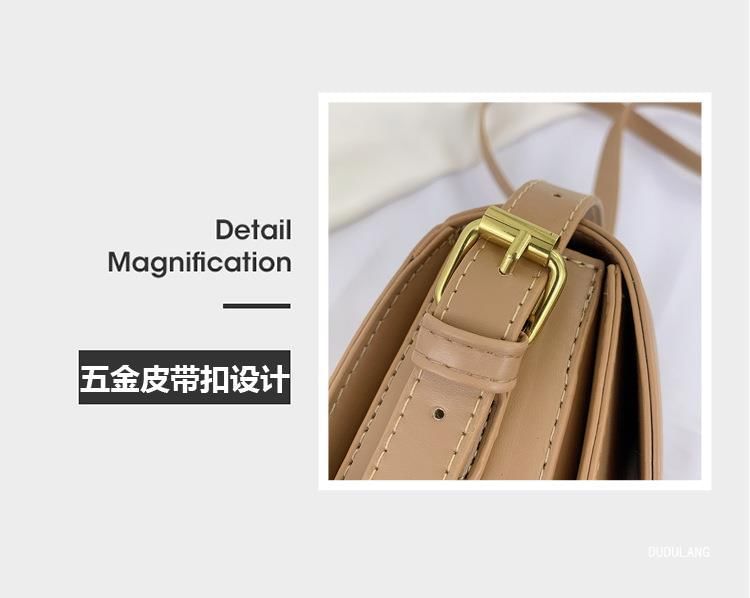 Bag Faux Leather Shoulder Flap