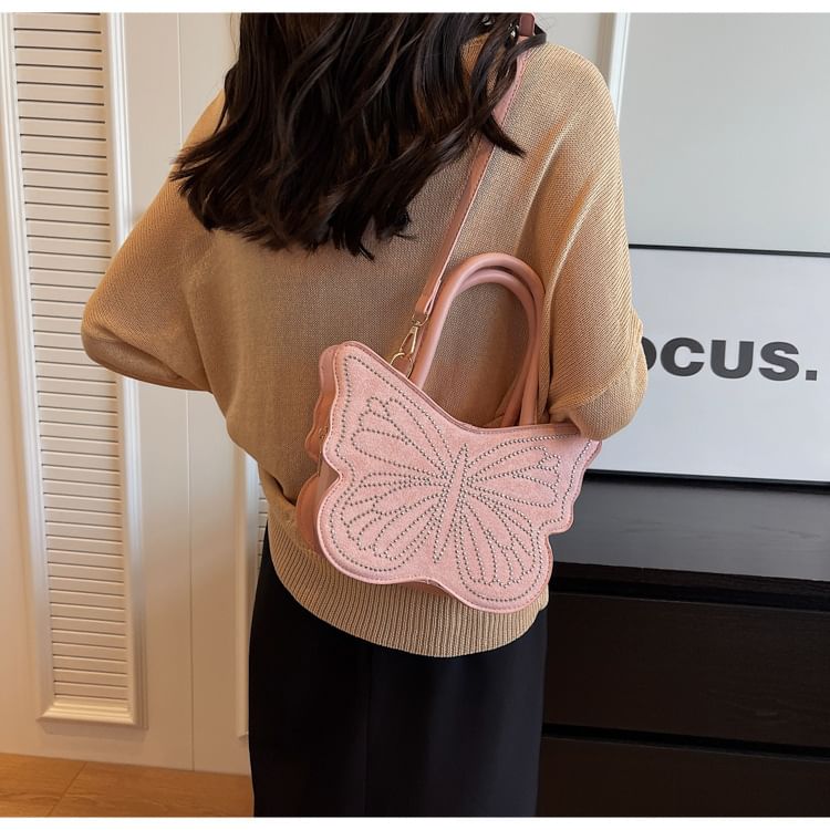 Bag Crossbody Butterfly Studded
