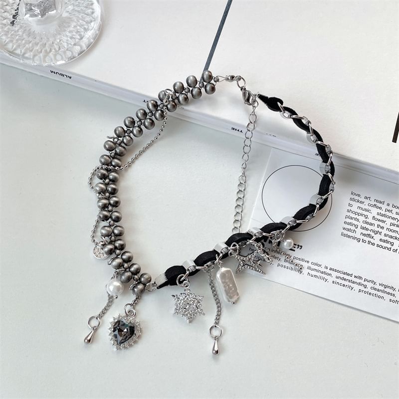 Charm Necklace Alloy