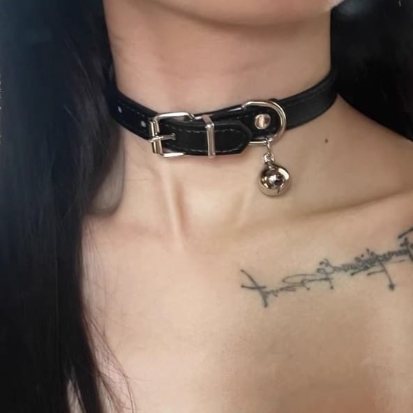 Choker Leather Faux