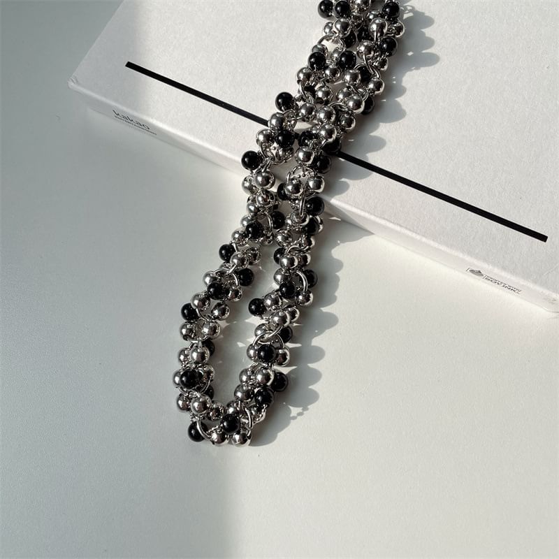 Beaded Choker Layered