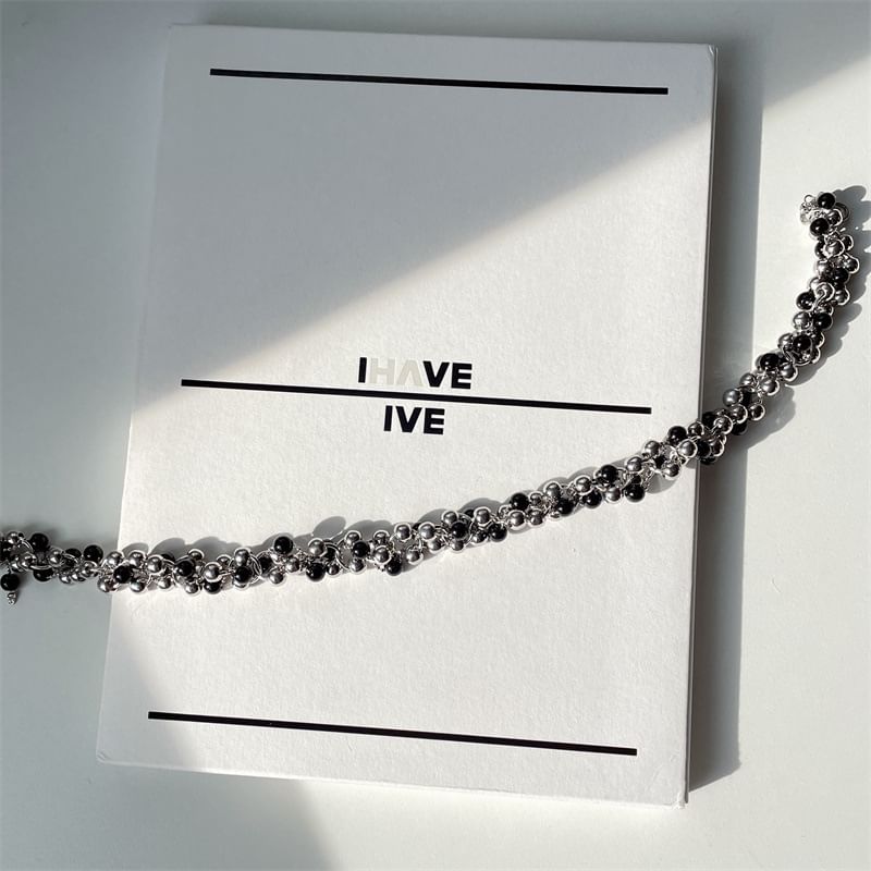 Beaded Choker Layered