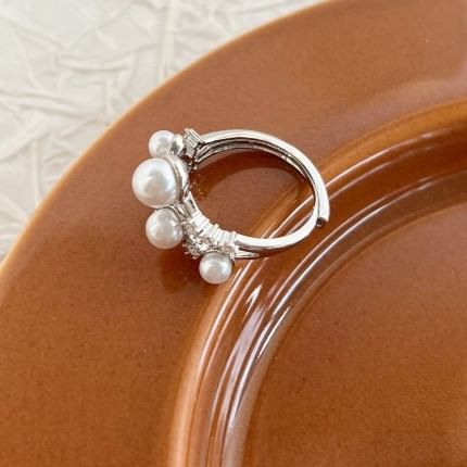 Pearl Faux Ring