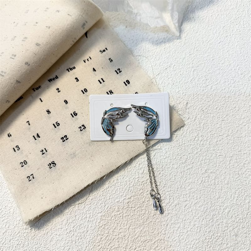 Butterfly Drop Choker Ring / Earring