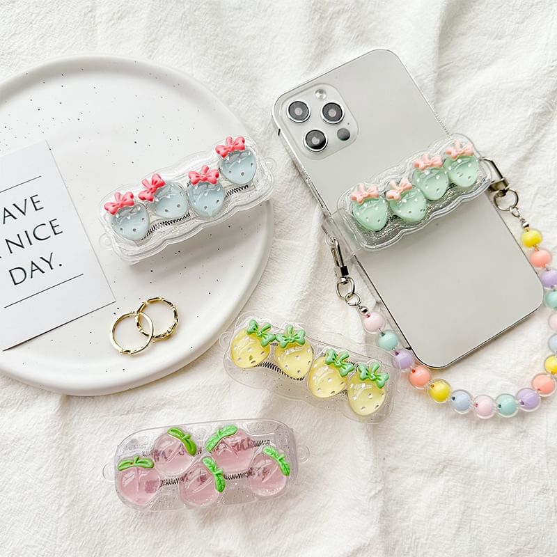 for (Various Clip Designs) Fruit Lanyard Phone
