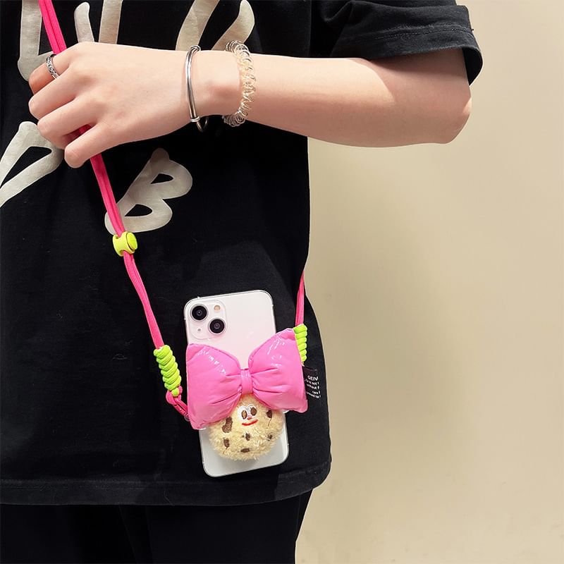 Lanyard Clip / Set Phone Bow Cookie