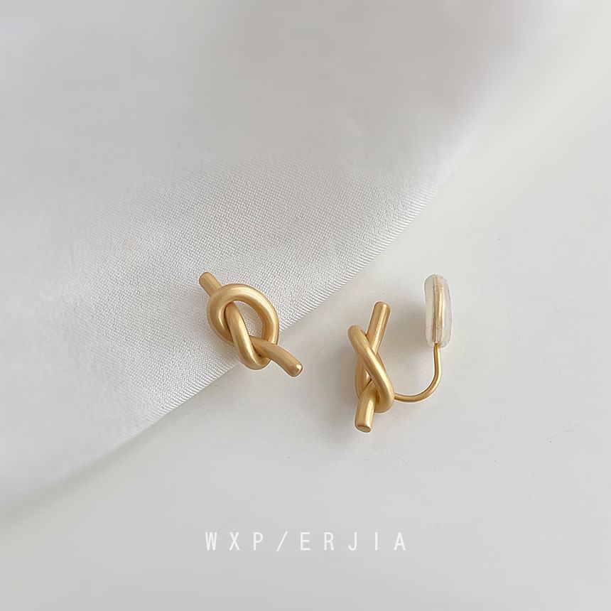 Knot Clip-On Earring