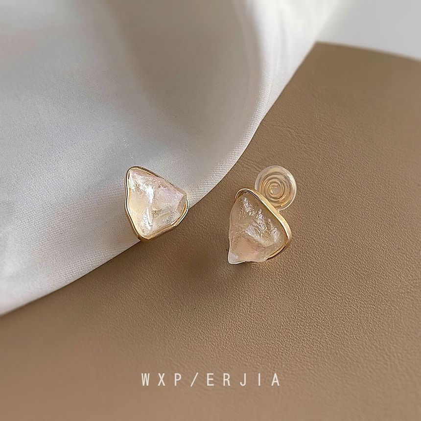 Geometric Earring Clip-On