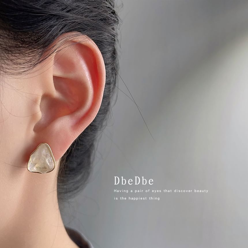 Geometric Earring Clip-On