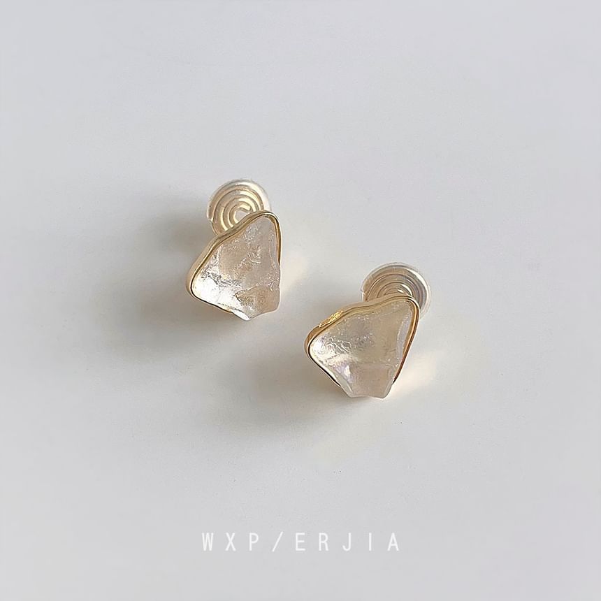 Geometric Earring Clip-On