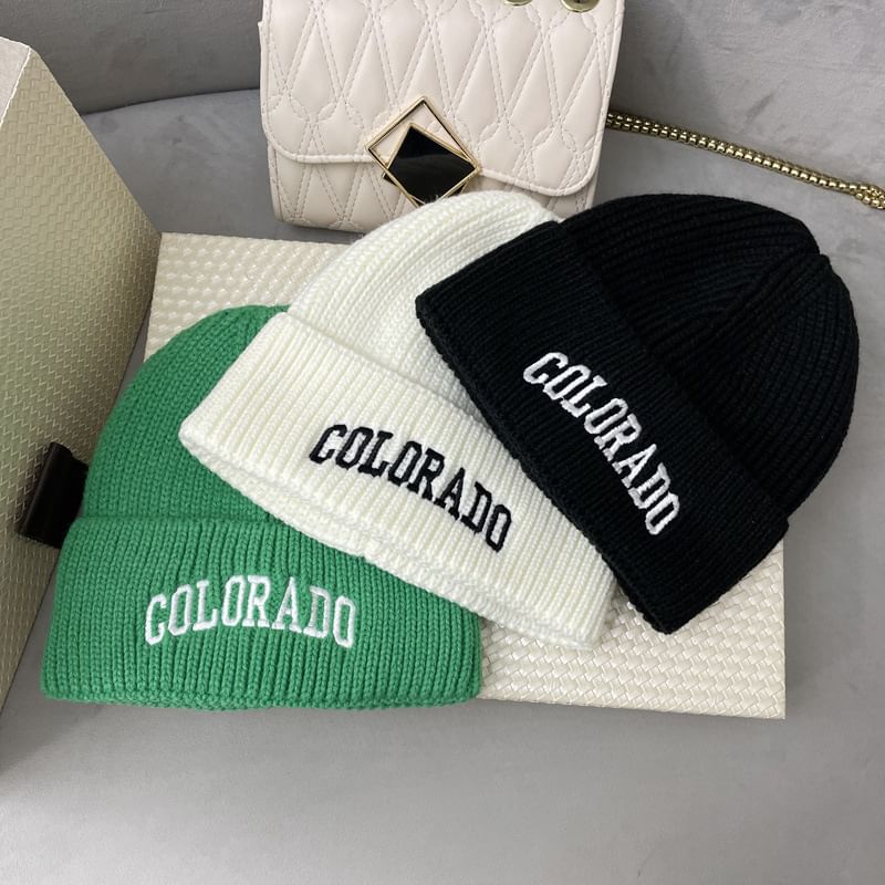 Beanie Lettering