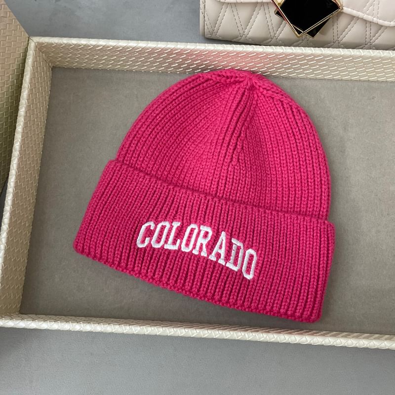 Beanie Lettering