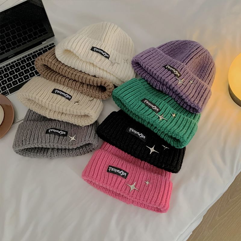 Lettering Beanie