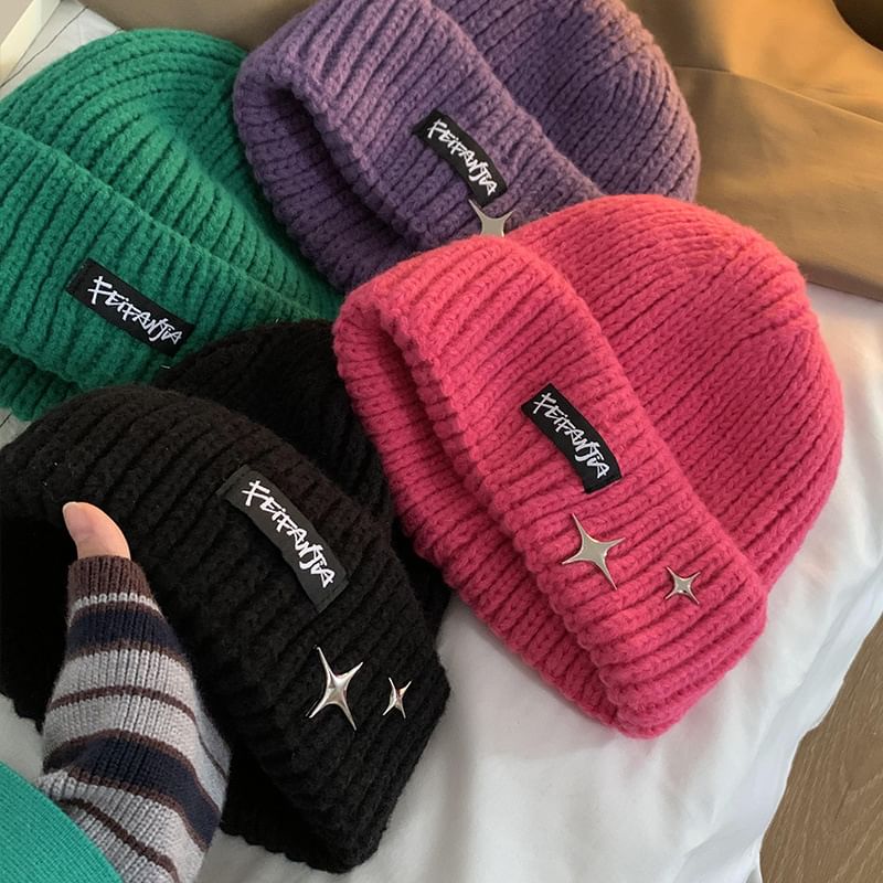 Lettering Beanie