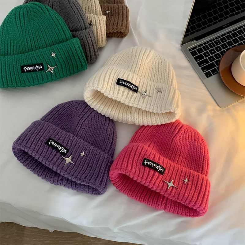 Lettering Beanie