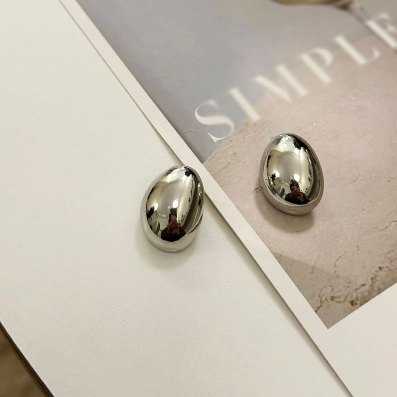 Earring Drop Alloy Thick