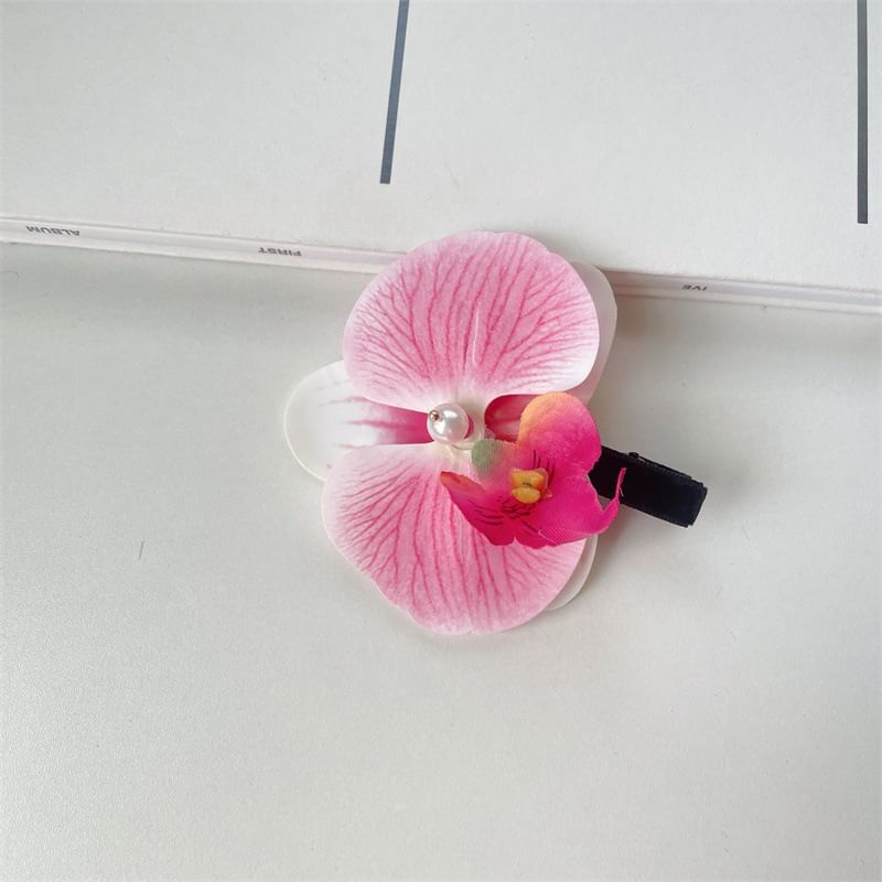 Clip Fabric Hair Floral