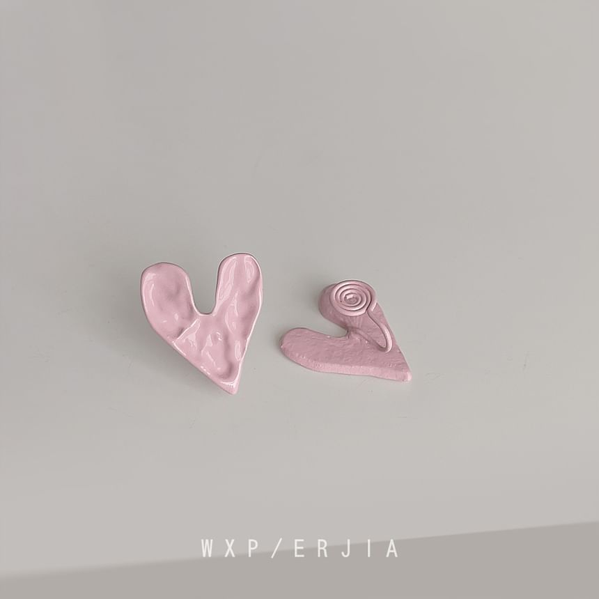 Irregular Heart Ear Cuff Alloy