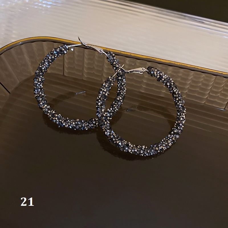 (Various Tone Designs) Silver Earring