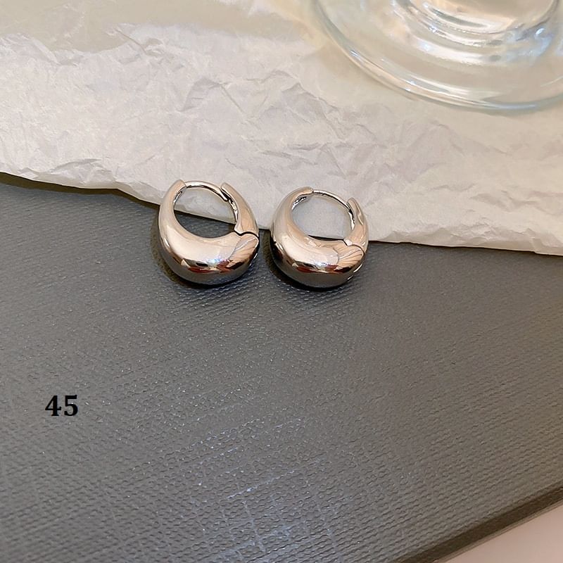 Designs) Tone Earring Silver (Various